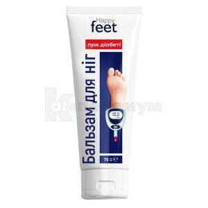 Бальзам для ног при диабете Хеппи фит (Diabetic foot balm Happy feet)