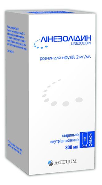 Линезолидин <I>раствор для инфузий</I> (Linezolidin <I>solution for infusion</I>)