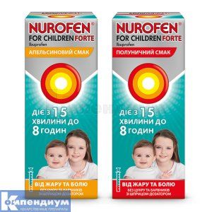 Нурофен для детей форте (Nurofen for children forte)