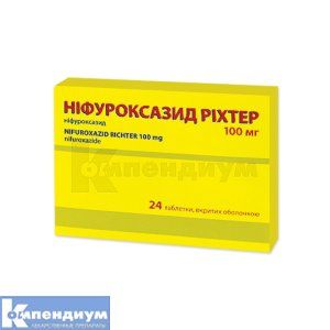 Нифуроксазид Рихтер <I>таблетки</I> (Nifuroxazid Richter <I>tablets</I>)