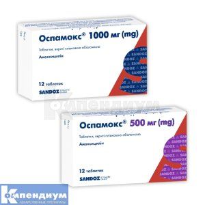 Оспамокс<sup>&reg;</sup> (таблетки) (Ospamox<sup>&reg;</sup> (tablets))