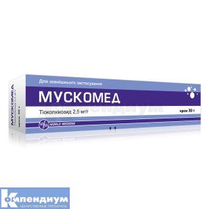 МУСКОМЕД <I>крем</I> (MUSKOMED <I>cream</I>)