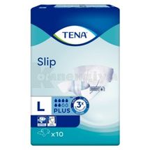 ПІДГУЗНИКИ ДЛЯ ДОРОСЛИХ TENA SLIP PLUS LARGE дихаючі, дихаючі, № 10; SCA Hygiene Products