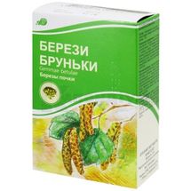 Берези бруньки бруньки, 50 г, пачка, з внутрішн. пакетом, з внутр. пакетом, № 1; Лубнифарм