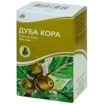 Дуба кора кора, 100 г, пачка, з внутрішн. пакетом, з внутр. пакетом, № 1; Лубнифарм