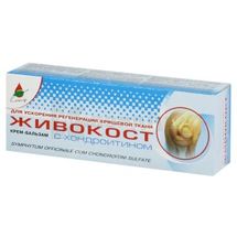 КРЕМ-БАЛЬЗАМ "ЖИВОКОСТ З ХОНДРОІТИНОМ" туба, 75 мл; Еліксир