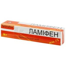 Ламіфен гель, 1 %, туба, 30 г, № 1; Фітофарм