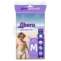 ПІДГУЗНИКИ ДЛЯ ДІТЕЙ LIBERO SWIMPANTS medium, № 6; ЕсСіЕй Хайджин Продактс