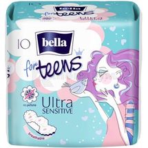 ПРОКЛАДКИ ГІГІЄНІЧНІ BELLA FOR TEENS Ultra Sensitive extra soft № 10; Torunskie ZMO