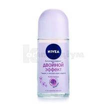 ДЕЗОДОРАНТ-АНТИПЕРСПIРАНТ ДЛЯ ЖIНОК NIVEA "ПОДВIЙНИЙ ЕФЕКТ" VIOLET SENSES кульковий, 50 мл; Байєрсдорф