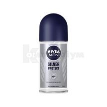 ДЕЗОДОРАНТ-АНТИПЕРСПIРАНТ NIVEA for men "СРIБНИЙ ЗАХИСТ" кульковий, 50 мл; Байєрсдорф