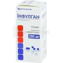 Інфулган розчин для інфузій, 10 мг/мл, пляшка, 20 мл, № 1; Юрія-Фарм