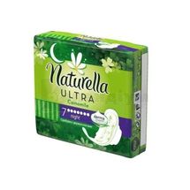 ПРОКЛАДКИ ГІГІЄНІЧНІ NATURELLA ULTRA CAMOMILE NIGHT з крильцями № 7; Проктер енд Гембл