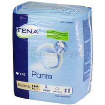 ПІДГУЗНИКИ ДЛЯ ДОРОСЛИХ "TENA PANTS NORMAL" ДЛЯ ЗАХИСТУ ПРИ НЕТРИМАННІ large, № 10; Essity Hygiene and Health