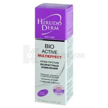 КРЕМ ПРОТИ ВІКОВИХ ЗМІН BIO ACTIVE MULTIEFFECT серії HIRUDO DERM ANTI AGE крем, 50 мл; МНВО Біокон