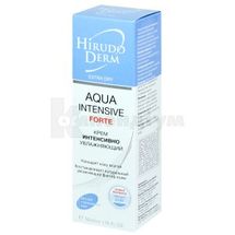 AQUA INTENSIVE FORTE ІНТЕНСИВНО ЗВОЛОЖУЮЧИЙ КРЕМ із серії HIRUDO DERM EXTRA DRY 50 мл; МНВО Біокон