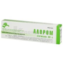 Алором лінімент, туба, 30 г, в пачці, в пачці, № 1; Лубнифарм