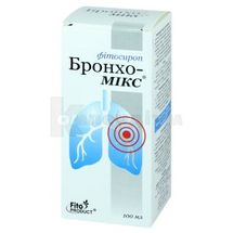 БРОНХО-МІКС ФІТОСИРОП 100 мл, № 1; Науково-Виробнича Лабораторія Фітопродукт