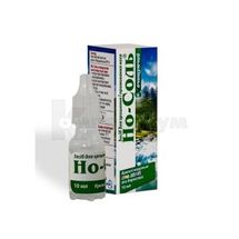 ЗАСІБ ДЛЯ ЗРОШЕННЯ І ПРОМИВАННЯ НОСА "НО-СОЛЬ ОЧИЩУЮЧИЙ" краплі, 10 мл, № 1; Фармак