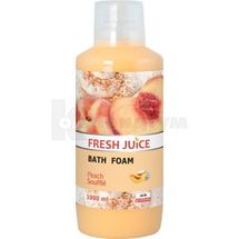 ПІНА ДЛЯ ВАНН "PEACH SOUFFLE" серії "FRESH JUICE" 1 л; Ельфа ФФ