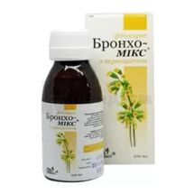 БРОНХО-МІКС З ПЕРВОЦВІТОМ ФІТОСИРОП 100 мл, № 1; Науково-Виробнича Лабораторія Фітопродукт