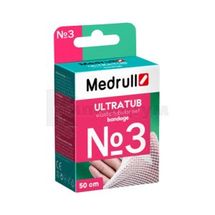 БИНТ МЕДИЧНИЙ СІТЧАТИЙ ЕЛАСТИЧНИЙ MEDRULL ULTRATUB № 3, 2,3 см х 50 см, № 1; SIA Forans