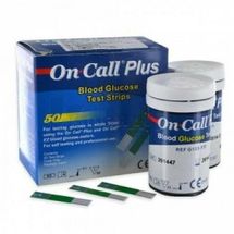 On Call® Plus Тест-смужки для контролю рівня глюкози в крові тест-смужка, № 50; Acon Labs