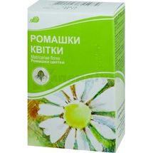 Ромашки квітки квітки, 40 г, пачка, з внутрішн. пакетом, з внутр. пакетом, № 1; Лубнифарм