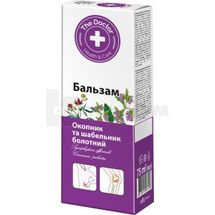 БАЛЬЗАМ "ОКОПНИК ТА САБЕЛЬНИК БОЛОТЯНИЙ" серії ДОМАШНІЙ ДОКТОР 75 мл; Ельфа ФФ