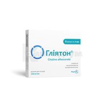 Гліятон® розчин  для ін'єкцій, 250 мг/мл, ампула, 4 мл, у блістері у пачці, у блістері у пачці, № 5; Фармак