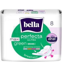 ПРОКЛАДКИ ГІГІЄНІЧНІ BELLA PERFECTA ULTRA MAXI GREEN № 8; Torunskie ZMO