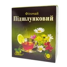 ФІТОЧАЙ №14 "ПІДШЛУНКОВИЙ" фільтр-пакет, 1.5 г, № 20; Науково-Виробнича Лабораторія Фітопродукт