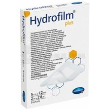 Пов'язка плівкова прозора з абсорбуючою подушечкою Hydrofilm® Plus 9 см х 10 см, № 1; Paul Hartmann