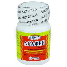 Асафен таблетки жувальні, 80 мг, флакон, № 30; Фармасайнс