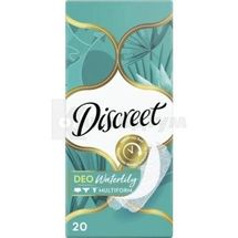 ПРОКЛАДКИ ГІГІЄНІЧНІ ЩОДЕННІ DISCREET DEO water lily multiform, № 20; Проктер енд Гембл Україна