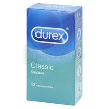 ПРЕЗЕРВАТИВИ ЛАТЕКСНІ З СИЛІКОНОВОЮ ЗМАЗКОЮ "DUREX CLASSIC" № 12; undefined