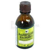 Валеріани настойка настоянка для перорального застосування, 25 мл, флакон, № 1; ООО "ДКП "Фармацевтическая фабрика"