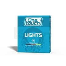 ПРЕЗЕРВАТИВИ ONE TOUCH В СИЛІКОНОВІЙ ЗМАЗЦІ З НАКОПИЧУВАЧЕМ lights, особливо тонкі, № 3; Forans Medical GmbH