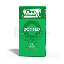 ПРЕЗЕРВАТИВИ ONE TOUCH В СИЛІКОНОВІЙ ЗМАЗЦІ З НАКОПИЧУВАЧЕМ dotted, з крапковою структурою, № 12; Forans Medical GmbH