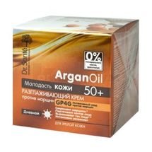 КРЕМ РОЗГЛАДЖУЮЧИЙ ПРОТИ ЗМОРШОК ДЕННИЙ 50+ серії "Dr.SANTE ARGANOIL" 50 мл; Ельфа ФФ