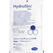 Пов'язка плівкова прозора з абсорбуючою подушечкою Hydrofilm® Plus 9 см х 15 см, № 1; Paul Hartmann