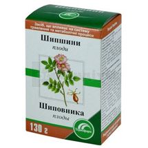 Шипшини плоди плоди, 130 г, пачка, з внутрішн. пакетом, з внутр. пакетом, № 1; Тернофарм