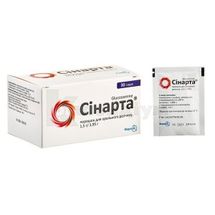 Сінарта® порошок для орального розчину, 1,5 г, саше, 3.95 г, № 30; Фармак