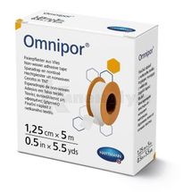 Пластир фіксуючий з нетканого матеріалу Omnipor® 1,25 см х 5 м, № 1; Paul Hartmann