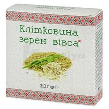 КЛІТКОВИНА ЗЕРЕН ВІВСА ДИЄТИЧНА ДОБАВКА 210 г, № 1; Фармаком