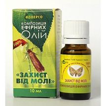 КОМПОЗИЦІЯ ЕФІРНИХ ОЛІЙ 10 мл, "захист від молі", "захист від молі"; undefined