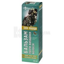 БАЛЬЗАМ СИЛА ЛОШАДИ "ПРОТИ ВИПАДІННЯ ВОЛОССЯ" З ЕКСТРАКТОМ ЧЕРВОНОГО ПЕРЦЮ 250 мл; ЛекоПро