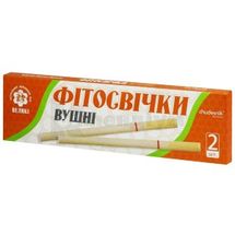 ПРИСТОСУВАННЯ ДЛЯ ТЕПЛОВОГО ВПЛИВУ НА ВУХА ФІТОСВІЧКА "ЧУДЄСНІК" велика, № 2; Селком