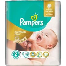 ПІДГУЗНИКИ ДИТЯЧІ PAMPERS PREMIUM CARE mini (3-6 кг), № 22; undefined