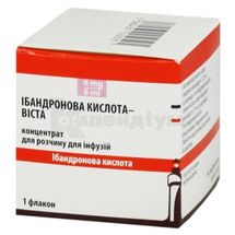 Ібандронова кислота-Віста концентрат для розчину для інфузій, 6 мг, флакон, 6 мл, № 1; Містрал Кепітал Менеджмент